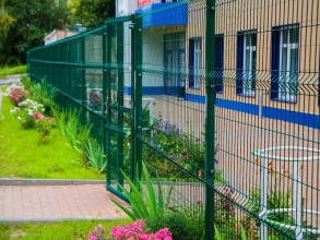 3D заборы для детского сада 80 метров фото в Правдинском