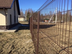 3D заборы 18 метров фото цена за метр